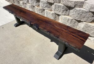 Walnut bench (2)