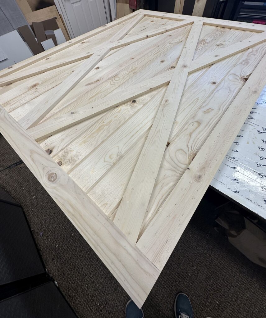 64x80 Barn door